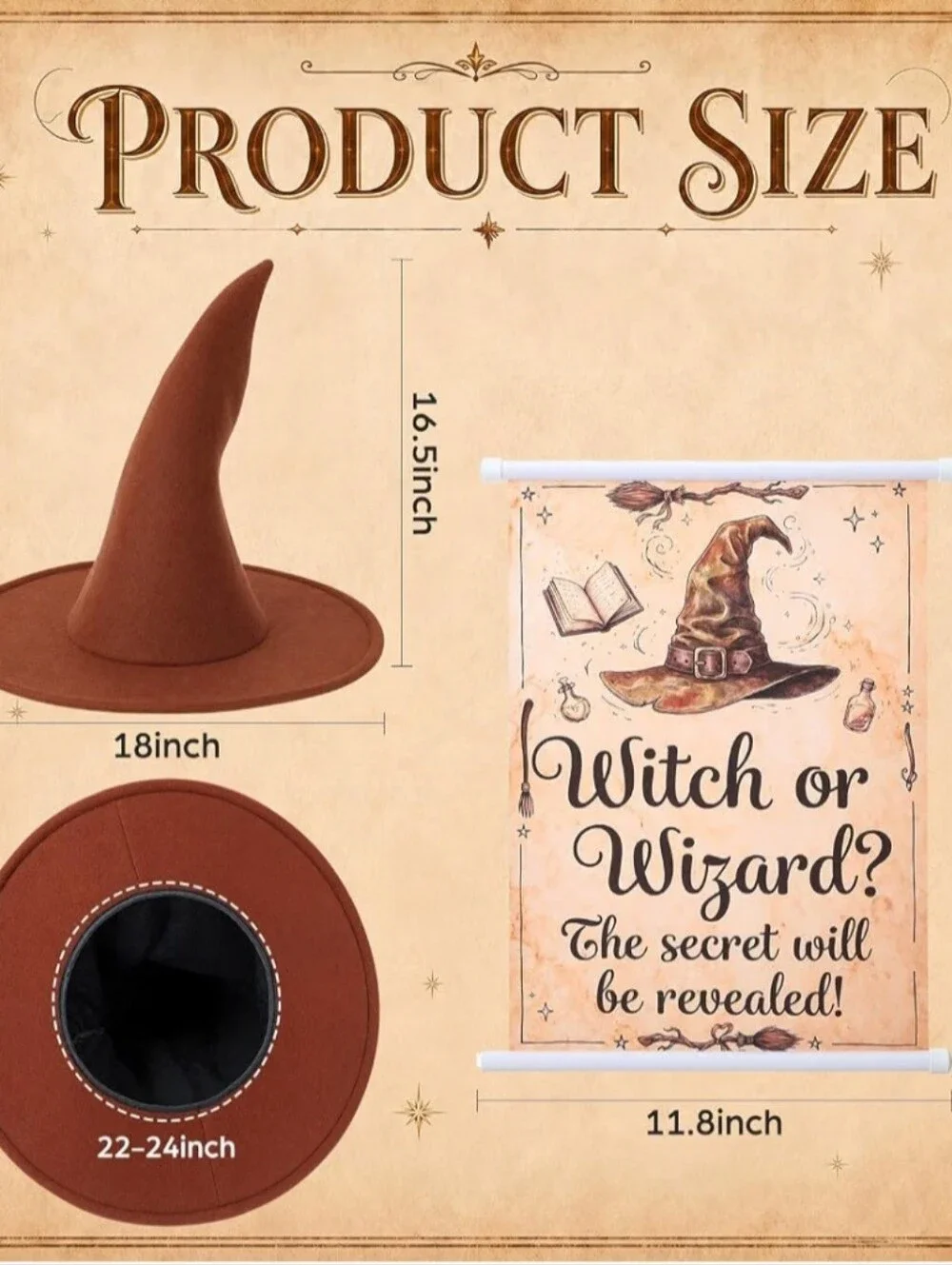 Witch or Wizard Gender Reveal